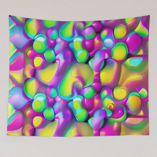 Item preview, Colorful Psychedelic Geometrical Design  designed and sold by bandjdesigns.