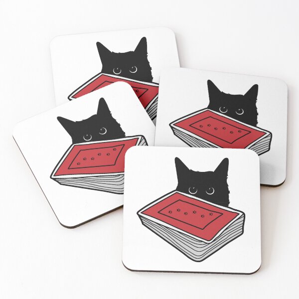 Item preview, Cat Loves Card Games designed and sold by GoblinBoutique.
