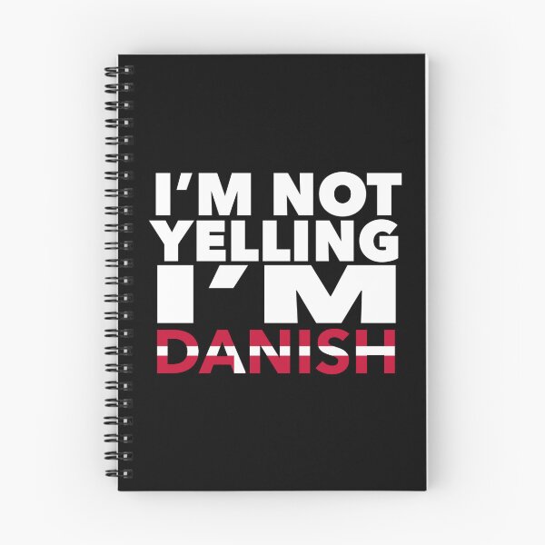 Item preview, Danish present - i'm not yelling, i'm Danish - Danish gifts - Danish flag - Danish Gift - Danish Decor designed and sold by babaorum.