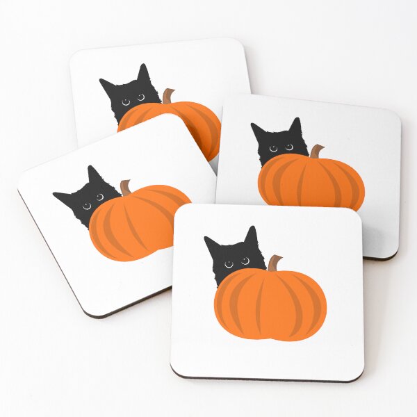 Item preview, Cat Loves Pumpkin designed and sold by GoblinBoutique.