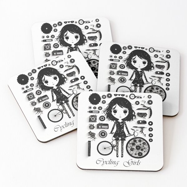 Item preview, Cycling  Girls on fabrics on fabrics,shirts,and another,clothing,it very Beautiful,for special people or yourself,if you,want to buy this,for everyone,it very cheap price designed and sold by Delltaman.