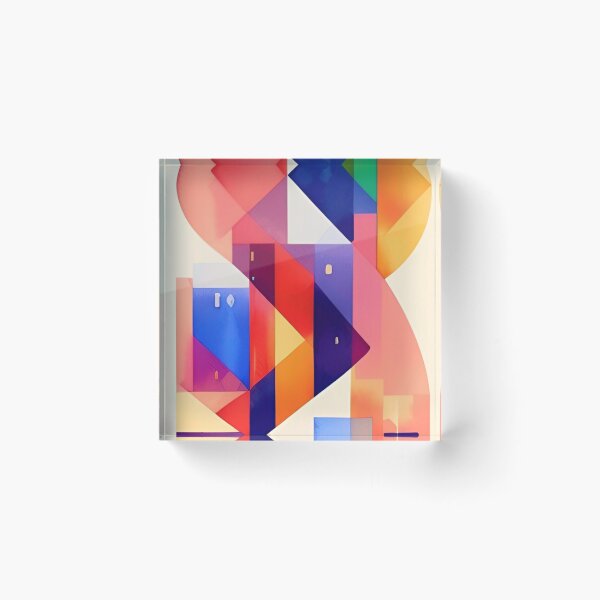 Item preview, Abstract 2D Shape Design designed and sold by bandjdesigns.