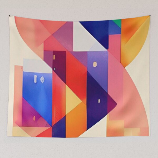 Item preview, Abstract 2D Shape Design designed and sold by bandjdesigns.
