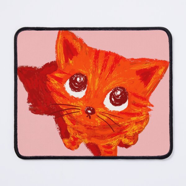 Item preview, Red cat looking up designed and sold by Toru Sanogawa.