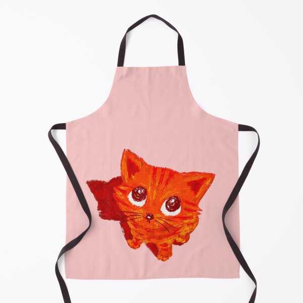 Item preview, Red cat looking up designed and sold by Toru Sanogawa.