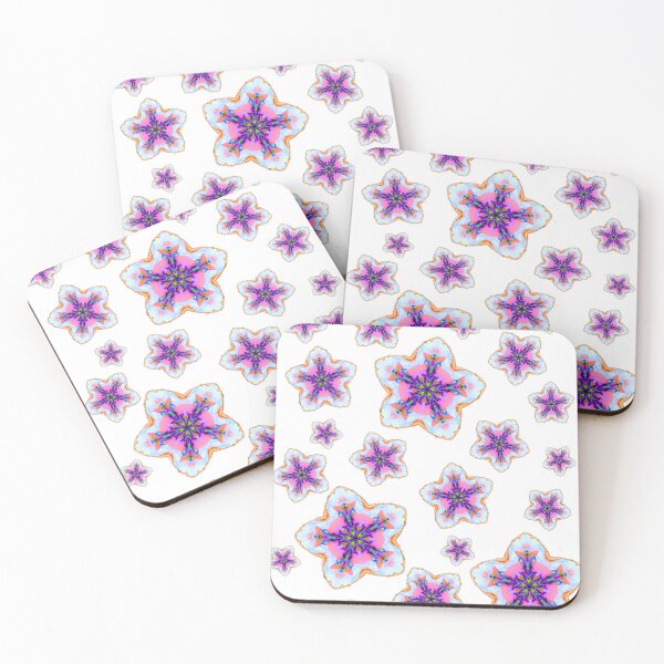 Item preview, Abstract kaleidoscope flower in five pointed star. designed and sold by Trianglegreen.
