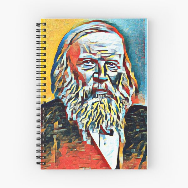 Item preview, Dmitri Mendeleev Artwork | Dmitri Mendeleev Portrait | Dmitri Mendeleev Wall Art  designed and sold by Suyogsonar25.