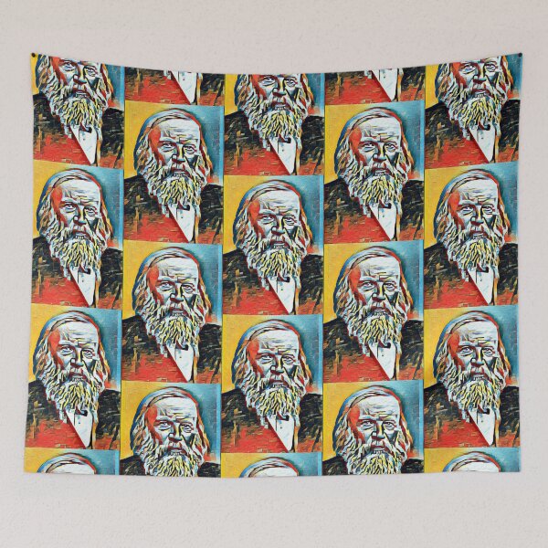 Item preview, Dmitri Mendeleev Artwork | Dmitri Mendeleev Portrait | Dmitri Mendeleev Wall Art  designed and sold by Suyogsonar25.