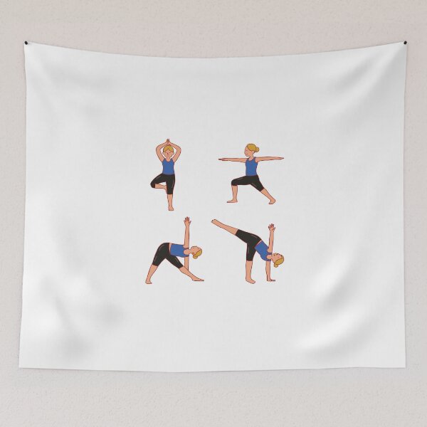 Item preview, yoga poses designed and sold by alvariski.