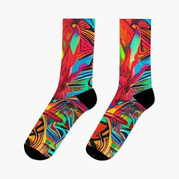Item preview, Colorful Trippy Psychedelic Pattern Design designed and sold by bandjdesigns.