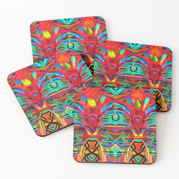 Item preview, Colorful Trippy Psychedelic Pattern Design designed and sold by bandjdesigns.