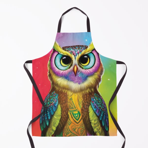 Item preview, Psychedelic Holiday Owl designed and sold by savesarah.