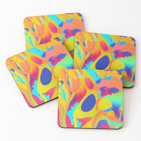 Item preview, Colorful Abstract Splatter Pain Design designed and sold by bandjdesigns.