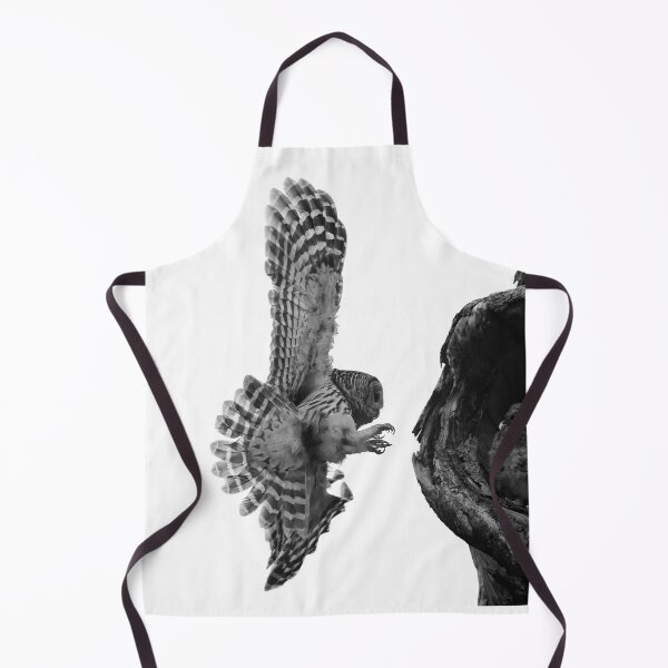 Item preview, Mama Barred owl flying back to its baby designed and sold by Puttaswamy Ravishankar.