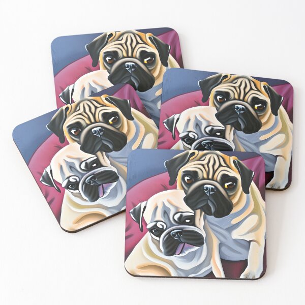 Item preview, Huggin Pugs designed and sold by pugmom4.