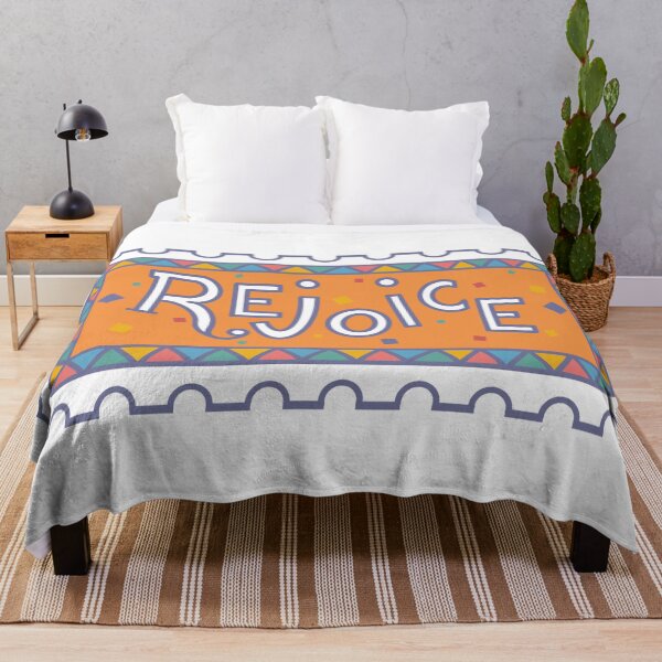 Item preview, Colorful Rejoice Stamp designed and sold by themoodydecor.