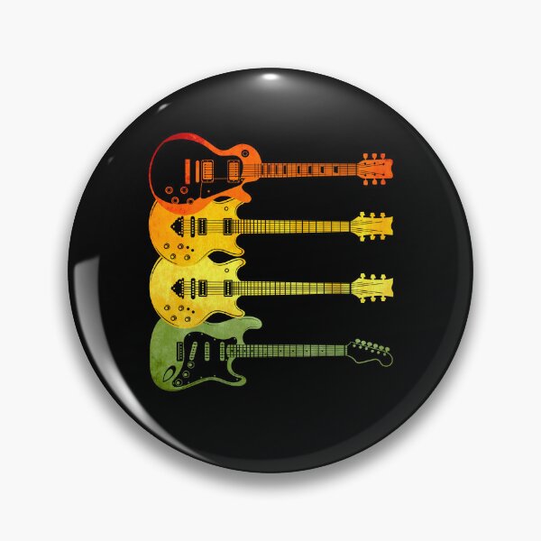 Item preview, Vintage Guitars Retro Style designed and sold by Extra Rice Tees.