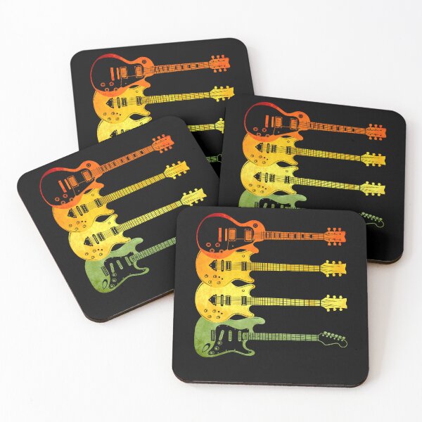 Item preview, Vintage Guitars Retro Style designed and sold by Extra Rice Tees.