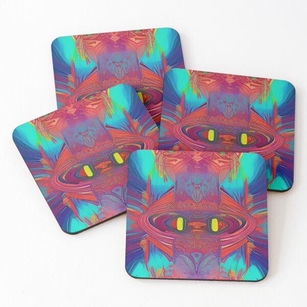 Item preview, Colorful Psychedelic Trippy Pattern designed and sold by bandjdesigns.