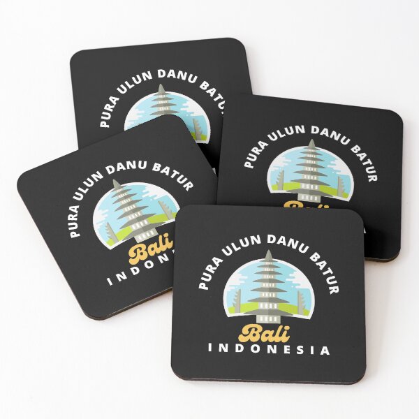 Item preview, Bali Indonesia - Pura Ulun Danu Batur black designed and sold by travelforest.