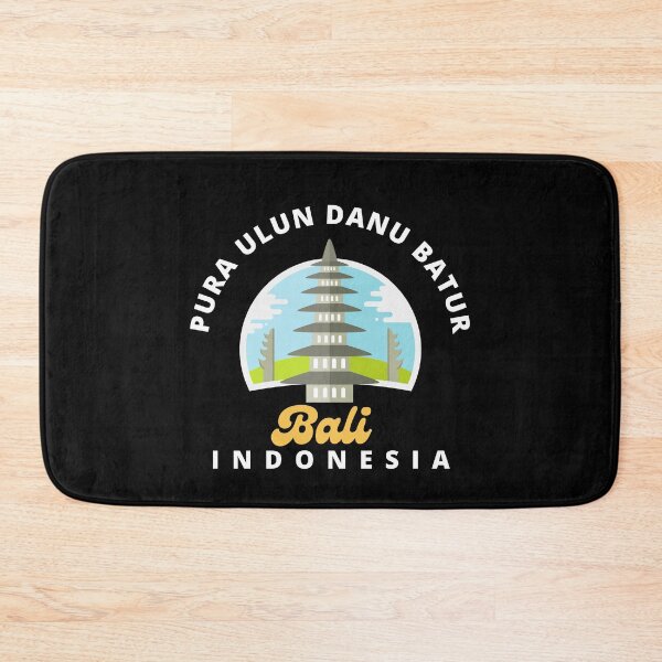 Item preview, Bali Indonesia - Pura Ulun Danu Batur black designed and sold by travelforest.