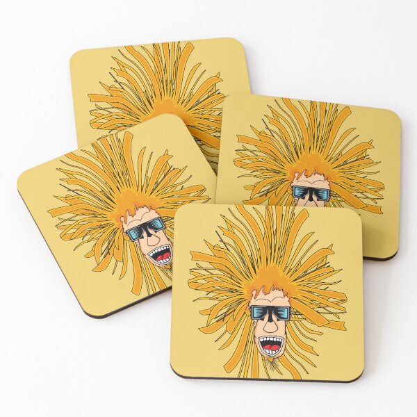 Item preview, Crazy Hair Person with Glasses designed and sold by ea-photos.