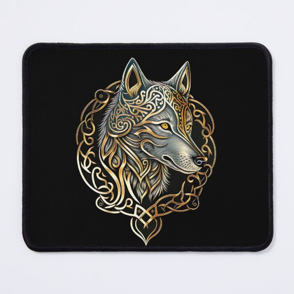 Item preview, Northen wolf - NORSE ULV in Celtic knot designed and sold by nicestr.