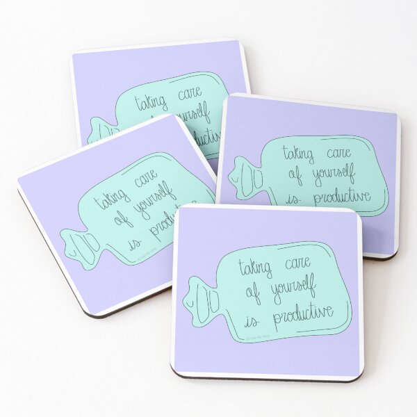 Item preview, taking care of yourself is productive designed and sold by rosecolashop.