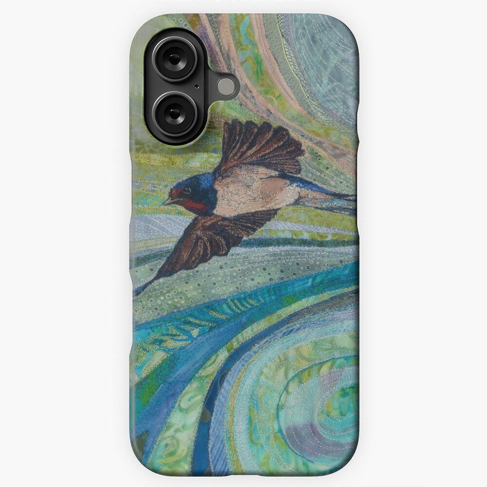 Aperçu de l'œuvre Coque rigide iPhone créée et vendue par RWTextileArt.