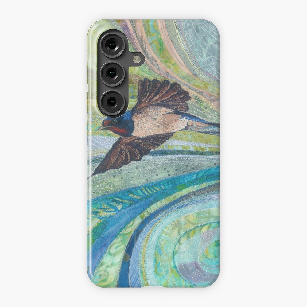 Aperçu de l'œuvre Coque rigide Samsung Galaxy créée et vendue par RWTextileArt.