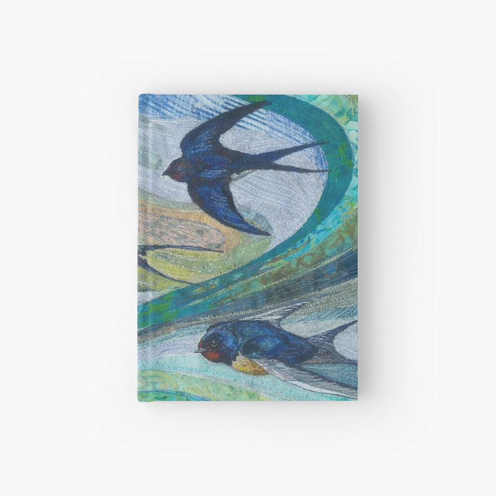 Aperçu de l'œuvre Carnet cartonné créée et vendue par RWTextileArt.