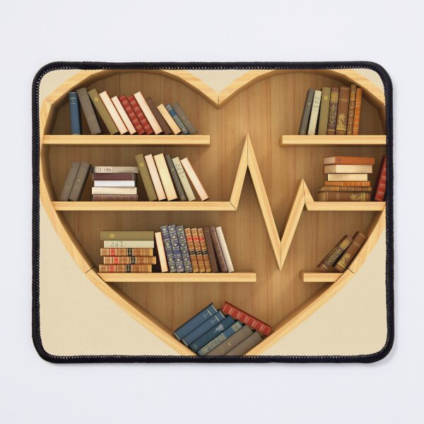 Item preview, Love of Library Heartrate designed and sold by AKR-Hobby.