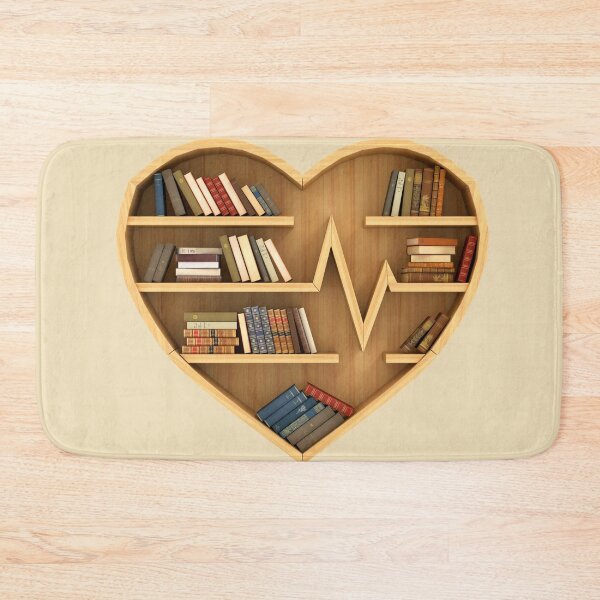 Item preview, Love of Library Heartrate designed and sold by AKR-Hobby.