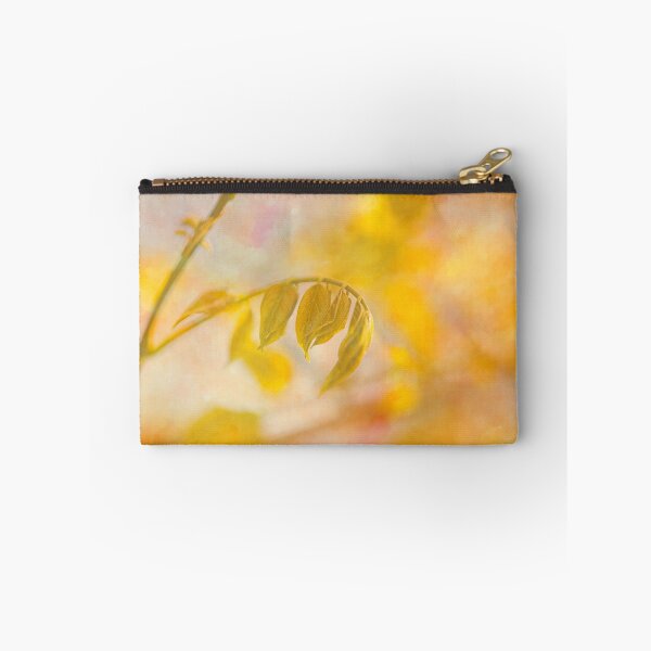 Item preview, Bold Yellow Pink Wisteria Foliage designed and sold by Joy Watson - Natural Light Photography .