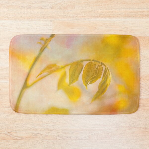 Item preview, Bold Yellow Pink Wisteria Foliage designed and sold by Joy Watson - Natural Light Photography .