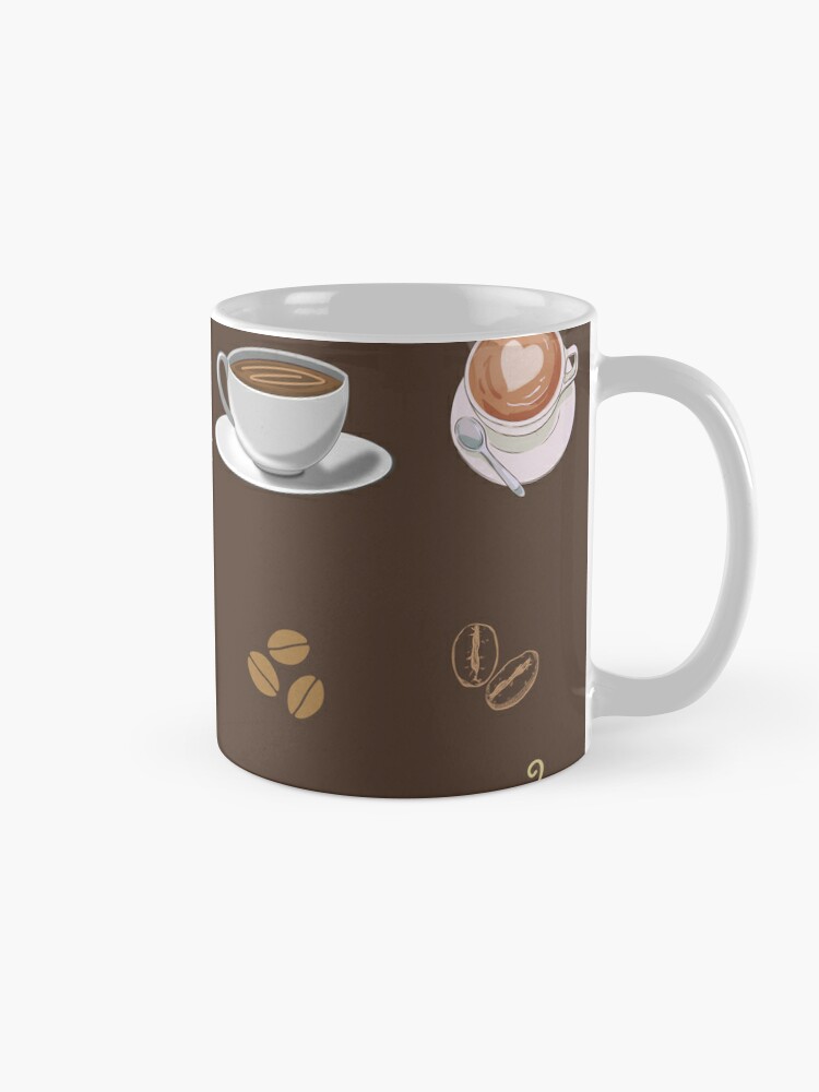 Coffee Bean Tea Leaf - Latte Tumblr with Handle (Pastel Series) - Blue