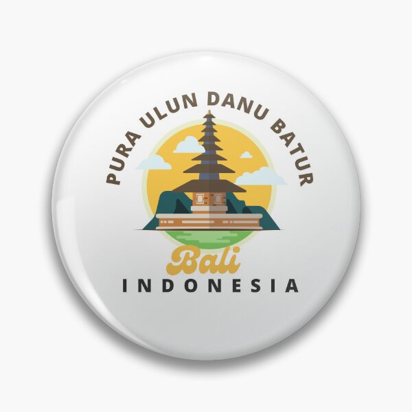 Item preview, Pura Ulun Danu Batur - Bali Indonesia temple colorful designed and sold by travelforest.