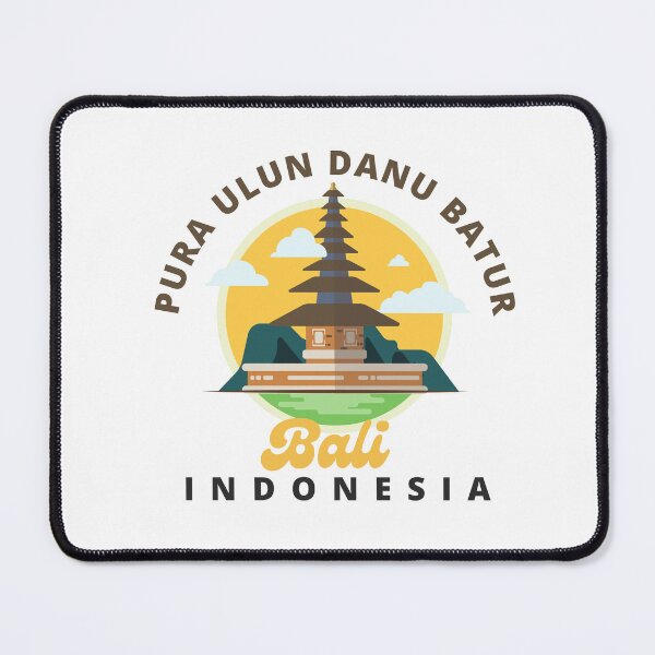 Item preview, Pura Ulun Danu Batur - Bali Indonesia temple colorful designed and sold by travelforest.