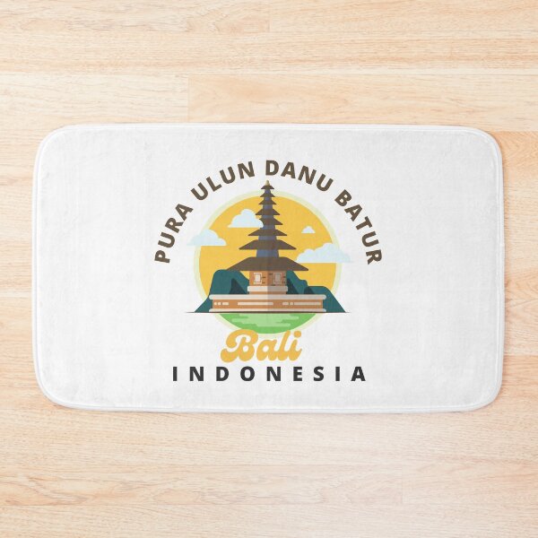 Item preview, Pura Ulun Danu Batur - Bali Indonesia temple colorful designed and sold by travelforest.