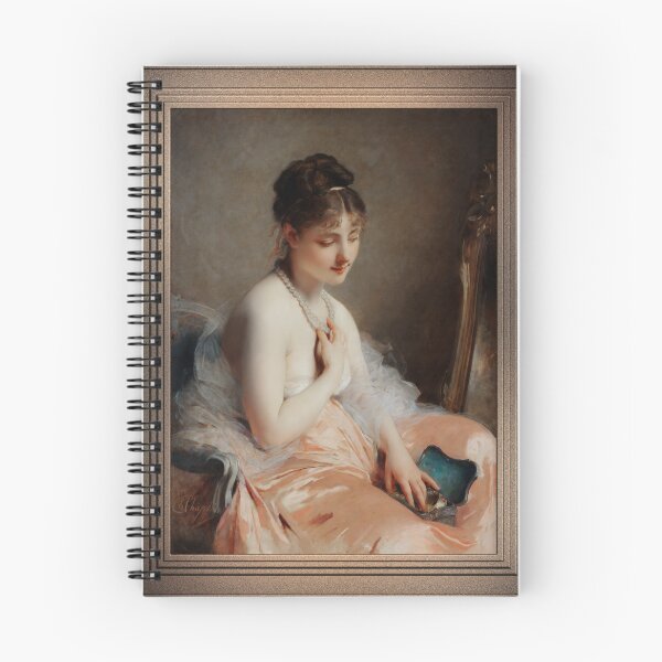 Item preview, The Pearl-Necklace by Charles Chaplin Remastered Xzendor7 Classical Art Old Masters Reproductions designed and sold by Xzendor7 Digital Art Creations.
