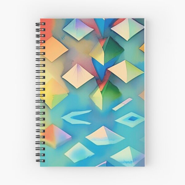 Item preview, Colorful Geometrical Triangle Pattern designed and sold by bandjdesigns.