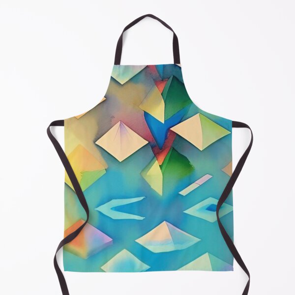 Item preview, Colorful Geometrical Triangle Pattern designed and sold by bandjdesigns.