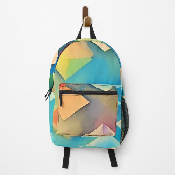 Item preview, Colorful Geometrical Triangle Pattern designed and sold by bandjdesigns.