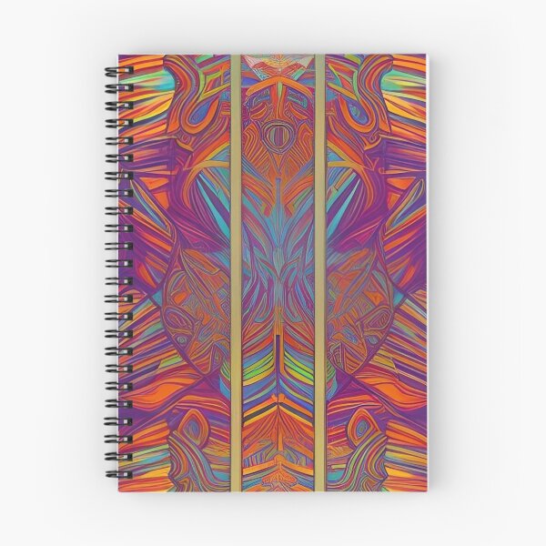 Item preview, Colorful Psychedelic Geometrical Pattern designed and sold by bandjdesigns.