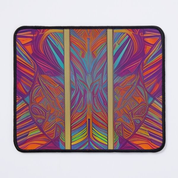 Item preview, Colorful Psychedelic Geometrical Pattern designed and sold by bandjdesigns.