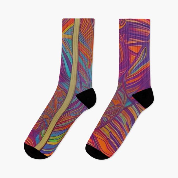 Item preview, Colorful Psychedelic Geometrical Pattern designed and sold by bandjdesigns.