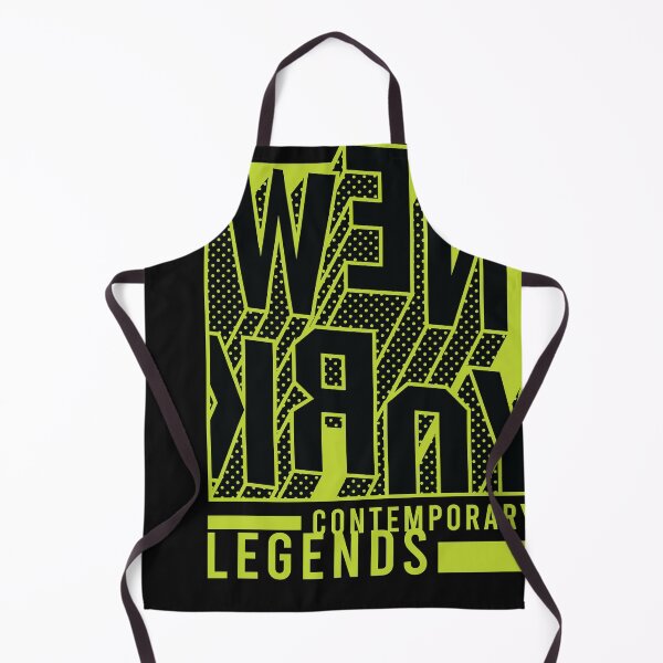 Item preview, New York Contemporary Legends Typography comic Neon text lettering typographic Poster Graphic Design Vector for t shirt print designed and sold by srissdesigns.