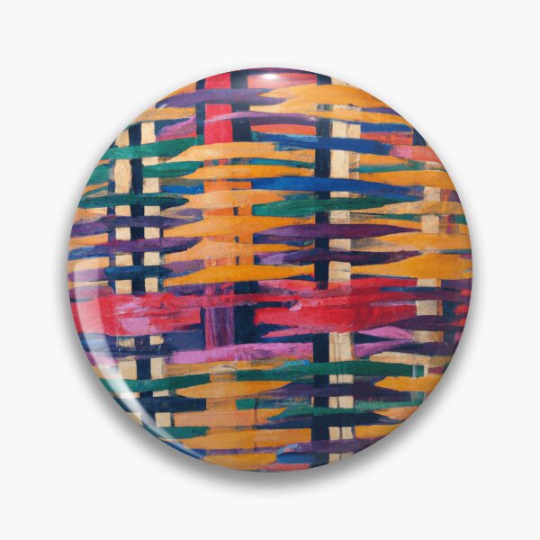 Item preview, Color Combination Vibrant Painted Basket Weave Pattern  designed and sold by funnyhalloween.