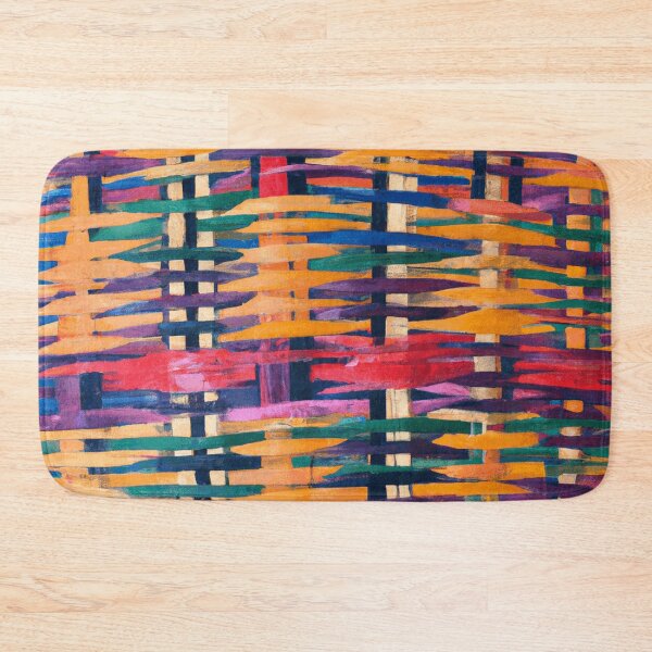 Item preview, Color Combination Vibrant Painted Basket Weave Pattern  designed and sold by funnyhalloween.