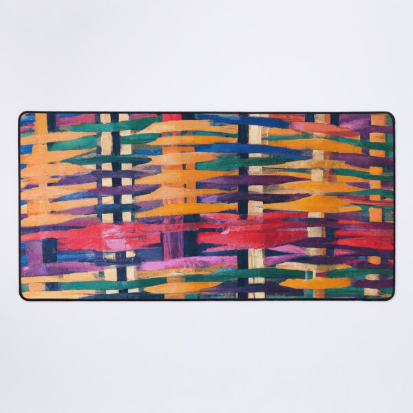 Item preview, Color Combination Vibrant Painted Basket Weave Pattern  designed and sold by funnyhalloween.